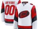 Carolina Hurricanes  Away Premium Custom Jersey - White
