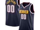 Denver Nuggets Nike 2021/22 Diamond Swingman Custom Jersey - Icon Edition - Navy