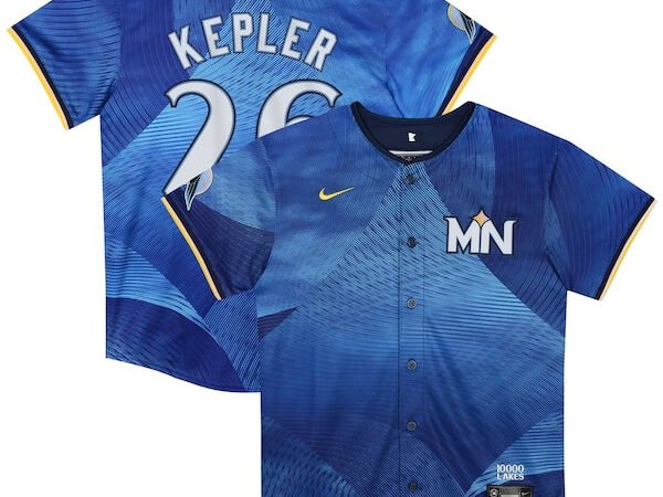 Max Kepler Minnesota Twins Nike Preschool 2024 City Connect Limited Jersey - Royal