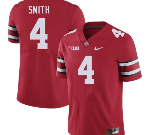 Jeremiah Smith Ohio State Buckeyes #4 Limited Jersey - Red