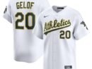 Zack Gelof Athletics Nike Home Limited Player Jersey - White
