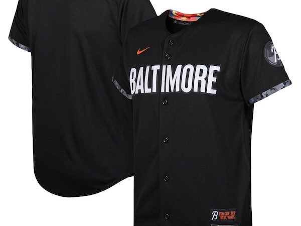 Baltimore Orioles Nike Toddler City Connect Replica Jersey - Black