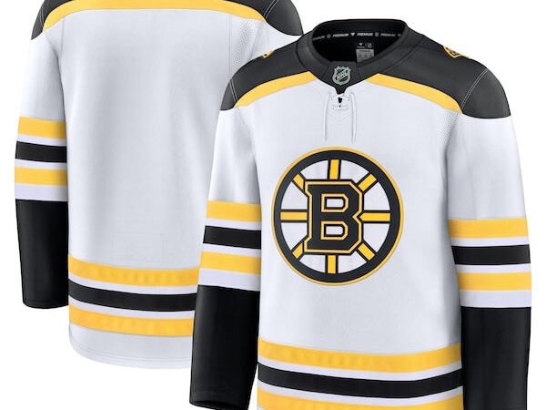 Boston Bruins  Away Premium Jersey - White/Black