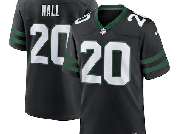 Breece Hall New York Jets Nike Alternate Game Jersey - Legacy Black