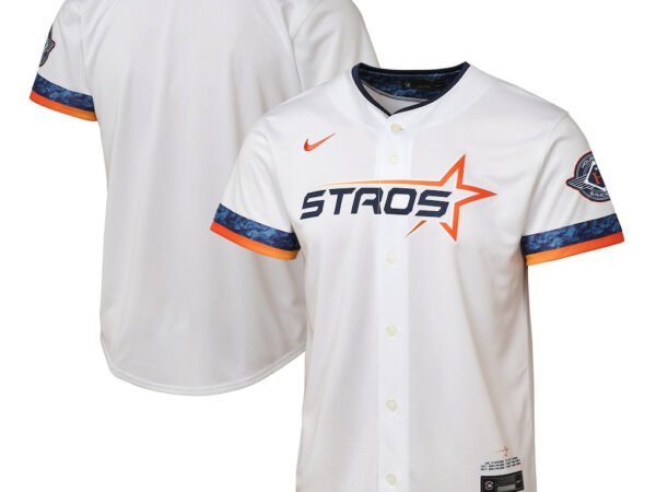 Houston Astros Nike Youth 2025 City Connect Limited Jersey - White