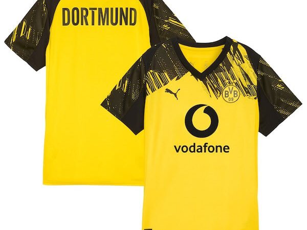 Borussia Dortmund Puma Women's 2025/26  Replica Jersey - Yellow
