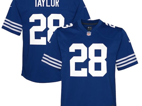 Jonathan Taylor Indianapolis Colts Nike Youth Game Jersey - Royal/Blue