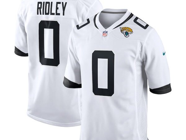 Calvin Ridley Jacksonville Jaguars Nike Game Jersey - White/Teal