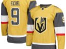 Jack Eichel Vegas Golden Knights adidas Home Primegreen Authentic Player Jersey - Gold