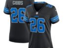 Jahmyr Gibbs Detroit Lions Nike Women's 2nd Alternate Game Jersey - Black