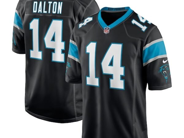 Andy Dalton Carolina Panthers Nike Game Player Jersey - Black