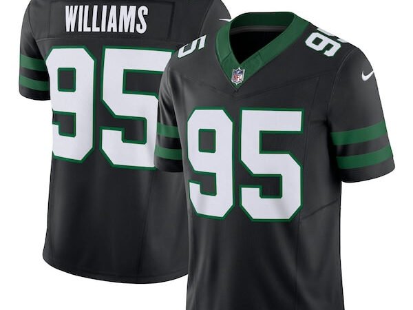 Quinnen Williams New York Jets Nike Alternate Vapor F.U.S.E. Limited Jersey - Legacy Black