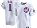 Chicago Cubs Nike #1 Dad Home Limited Jersey - White
