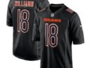 Caleb Williams Chicago Bears Nike Fashion Jersey - Carbon Black/White