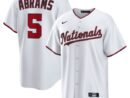 CJ Abrams Washington Nationals Nike Home Replica Jersey - White