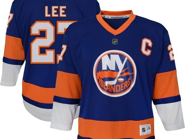 Anders Lee New York Islanders Youth Replica Player Jersey - Blue