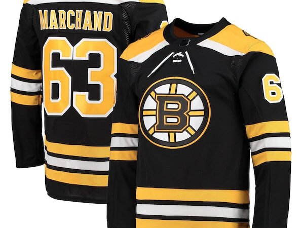 Brad Marchand Boston Bruins adidas Home Primegreen Authentic Pro Player Jersey - Black
