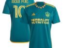 Riqui Puig LA Galaxy adidas 2024 LA Kit Replica Player Jersey - Green/White