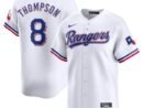 Bubba Thompson Texas Rangers Nike Home Limited Player Jersey - White