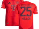 Thomas Müller Bayern Munich adidas 2024/25 Home Authentic Player Jersey - Red