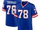 Andrew Thomas New York Giants Nike Classic Player Game Jersey - Royal