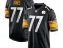 Broderick Jones Pittsburgh Steelers Nike 2023 NFL Draft First Round Pick Game Jersey - Black
