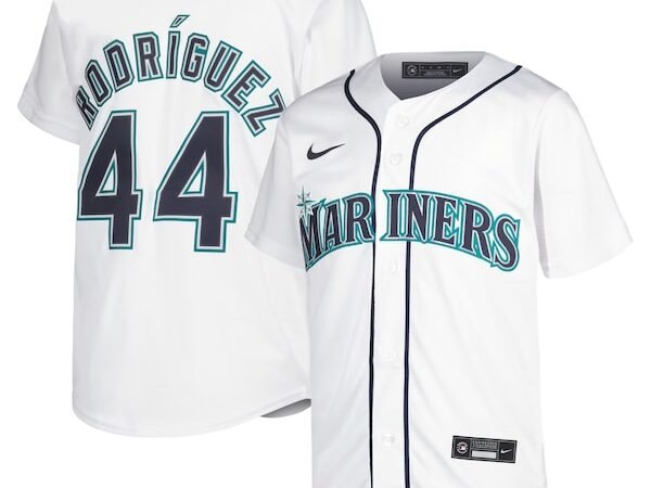 Julio Rodríguez Seattle Mariners Nike Youth Home Replica Player Jersey - White