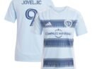 Dejan Joveljic Sporting Kansas City adidas Women's 2025 One KC Replica Player Jersey - Light Blue