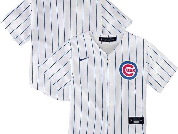 Chicago Cubs Nike Toddler Home Replica Team Jersey - White
