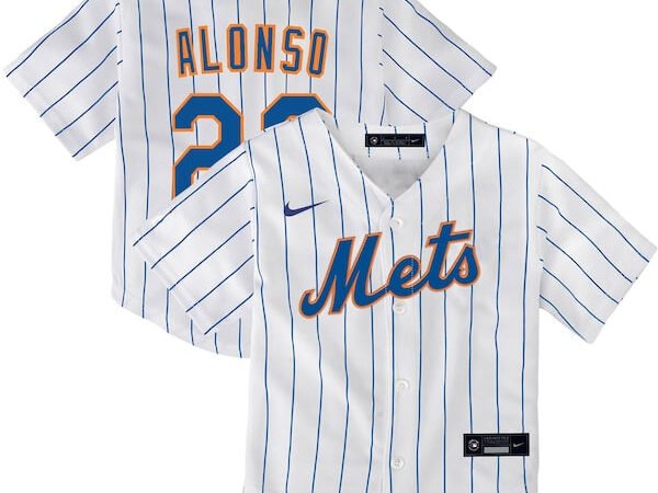 Pete Alonso New York Mets Nike Toddler Home Replica Player Jersey - White/Royal