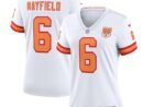 Baker Mayfield '76 Tampa Bay Buccaneers Nike Women's 50th Season Game Jersey - White