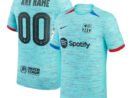 Barcelona Nike 2023/24 Third Custom Authentic Jersey - Aqua