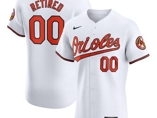 Baltimore Orioles Nike Home Elite Pick-A-Player Retired Roster Jersey - White