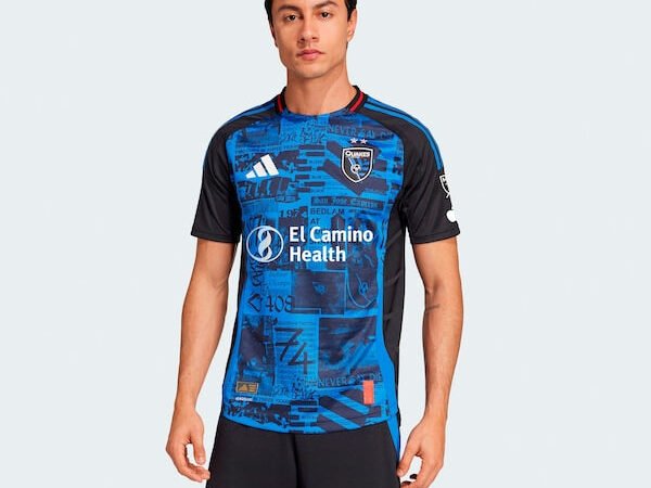 San Jose Earthquakes adidas 2025 Headliner Authentic Jersey - Black