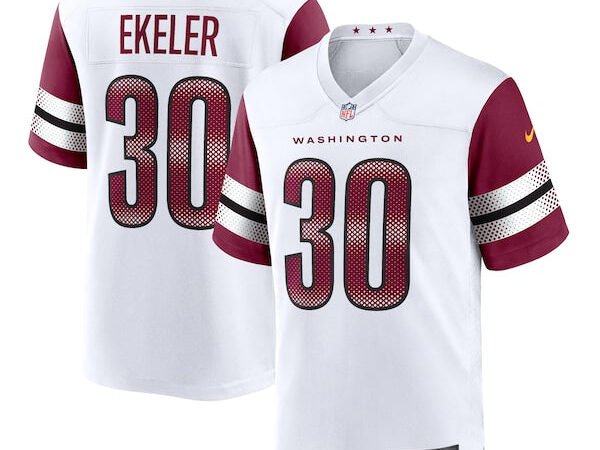 Austin Ekeler Washington Commanders Nike Game Jersey -  White