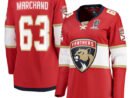 Brad Marchand Florida Panthers  Women's 2025 Stanley Cup Champions Breakaway Jersey - Red