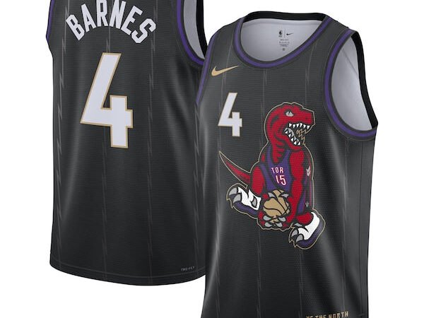 Scottie Barnes Toronto Raptors Nike Unisex 2024/25 Swingman Player Jersey - City Edition - Black