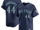 Julio Rodríguez Seattle Mariners Nike Road Limited Player Jersey – Navy