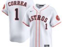 Carlos Correa Houston Astros Nike Home Limited Player Jersey - White/Orange