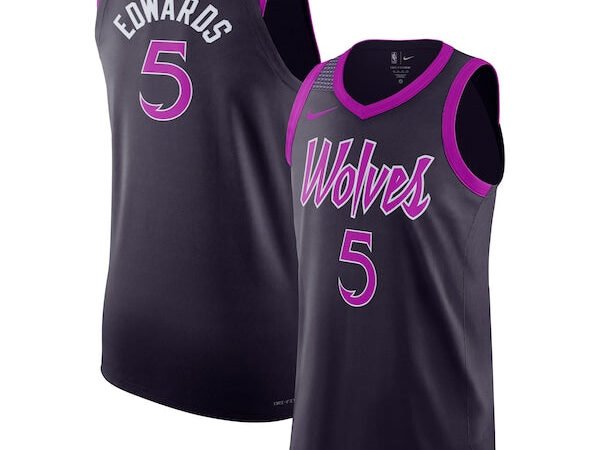 Anthony Edwards Minnesota Timberwolves Nike Unisex 2025/26 Authentic Jersey - City Edition - Purple