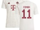 Kingsley Coman Bayern Munich adidas 2023/24 Third Replica Jersey - White