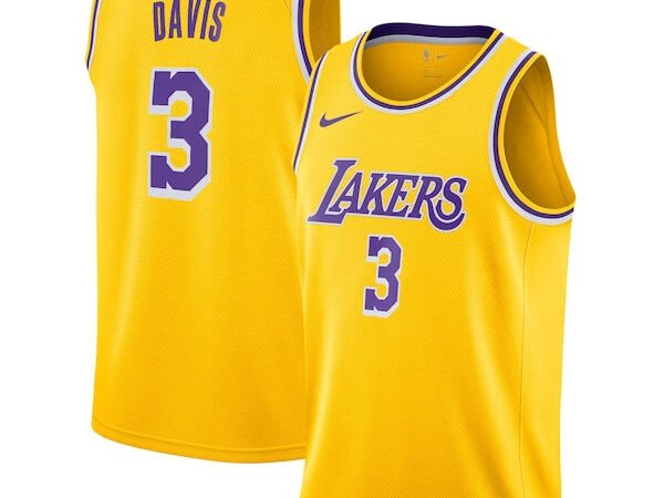 Anthony Davis Los Angeles Lakers Nike 2019/20 Swingman Jersey Gold - Icon Edition