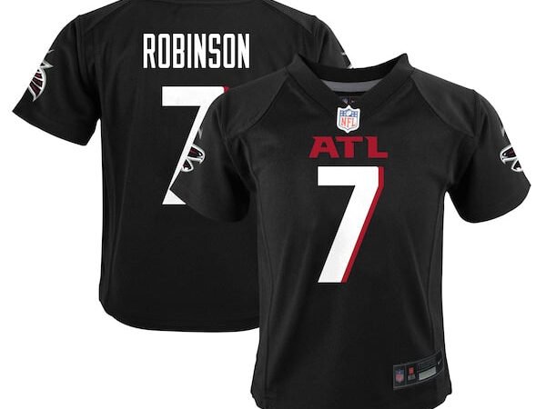 Bijan Robinson Atlanta Falcons Nike Toddler Game Jersey - Black