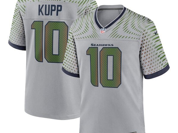 Cooper Kupp Seattle Seahawks Nike 2025 Rivalries Collection Game Jersey - Wolf Gray