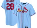 Nolan Arenado St. Louis Cardinals Nike 2024 Alternate Replica Jersey - Light Blue