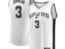 Keldon Johnson San Antonio Spurs  Youth Fast Break Association Jersey - White