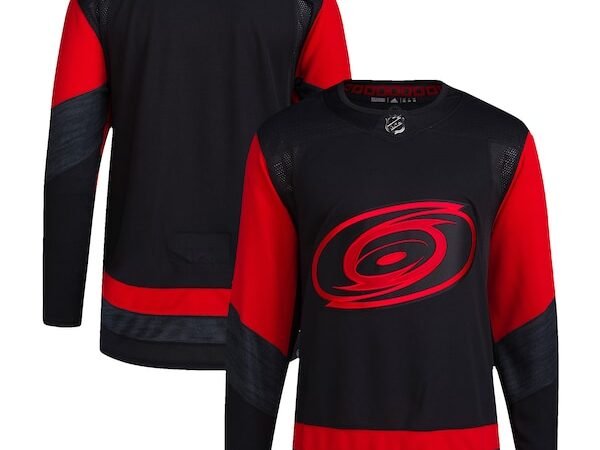 Carolina Hurricanes adidas 2023 NHL Stadium Series Primegreen Authentic Jersey - Black