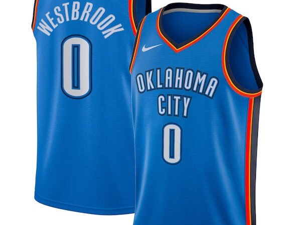 Russell Westbrook Oklahoma City Thunder Nike Swingman Player Jersey - Icon Edition - Blue