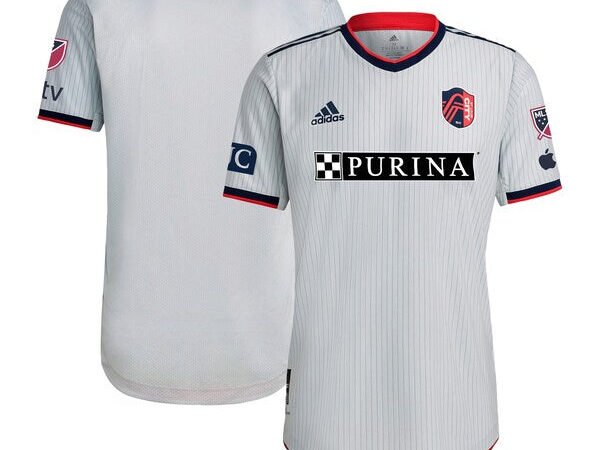 St. Louis City SC adidas 2024 The Spirit Kit Authentic Jersey - Gray