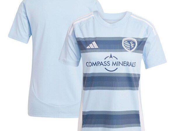 Sporting Kansas City adidas Women's 2025 One KC Replica Jersey - Light Blue